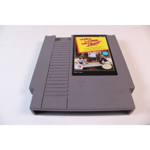 Win, Lose or Draw (Nintendo NES, 1990) Authentic Tested Cartridge Only - Picture 8 of 8